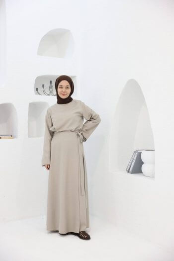 Linen Etekli Takım Taş