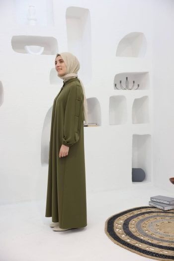 Kolu Apoletli Ferace Kına Yeşili