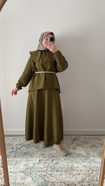 Balon Etekli Takım Yağ Yeşili