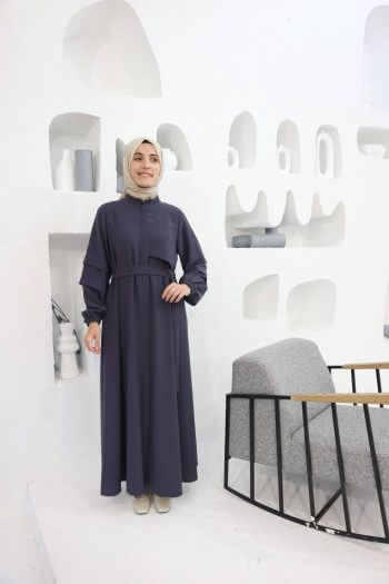 Kolu Kat Detaylı Ferace