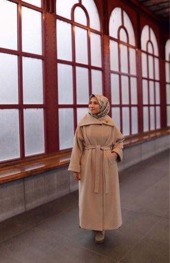 Astarlı Bloom Kaban Bej